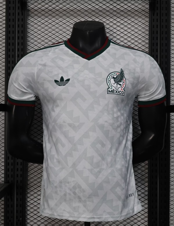 5-26 Mexico White Special Edition Player Version Soccer Jersey
