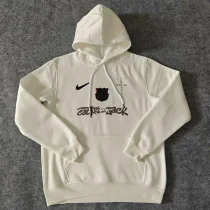 25-26 BAR White Hoody (加绒)黑标