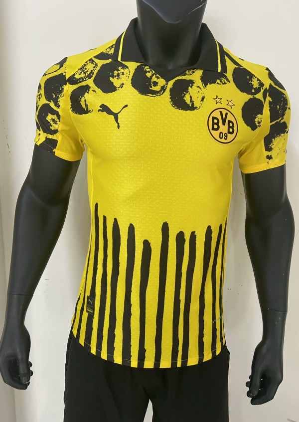 25-26 Dortmund Yellow Black Special Edition Player Version Soccer Jersey