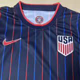 25-26 USA Away Fans Soccer Jersey*不带星