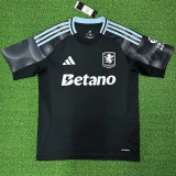 25-26 Aston Villa Away Fans Soccer Jersey