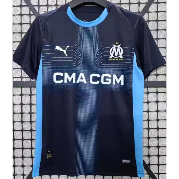 25-26 Marseille Away Fans Soccer Jersey