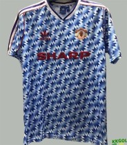 1990-1992 Manchester United Retro Soccer Jersey