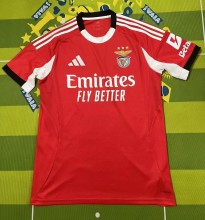25-26 Benfica Home Fans Soccer Jersey