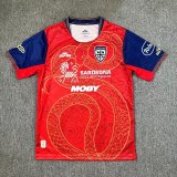 25-26 Cagliari Red Special Edition Fans Soccer Jersey