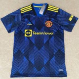 21-22 Man Utd 1:1 Third Fans Soccer Jersey
