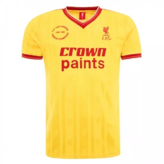 1985-1986 LIV Away Retro Soccer Jersey