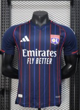 25-26 Lyon Away Player Version Soccer Jersey