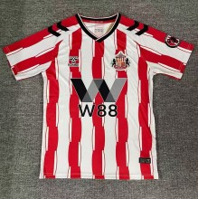 25-26 Sunderland Home Fans Soccer Jersey