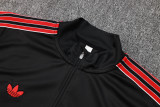 25-26 Man Utd High Quality Half Pull Tracksuit