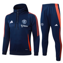 23-24 Man Utd High Quality Hoodie Jacket Tracksuit