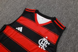 25-26 Flamengo High Quality Tank Top And Shorts Suit