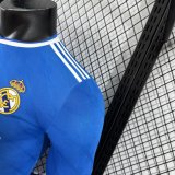 25-26 RMA Third Long Sleeve Player Version Soccer Jersey