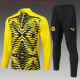 24-25 Dortmund High Quality Kids Half Pull Tracksuit