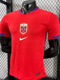 25-26 Norway Home Player Version Soccer Jersey