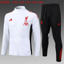 25-26 Liverpool High Quality Kids Jacket Tracksuit