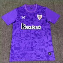 25-26 Bilbao Purple Goalkeeper Fans Soccer Jersey
