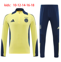 24-25 Aja× High Quality Kids Half Pull Tracksuit