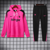24-25 CHE Pink Hoodie Tracksuit (卫衣套装)