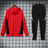 24-25 Man Utd Red Hoodie Tracksuit (卫衣套装)