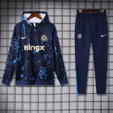 24-25 CHE Royal blue Hoodie Tracksuit (卫衣套装)