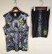25-26 Brazil High Quality Kids Tank Top And Shorts Suit