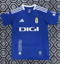24-25 Real Oviedo Home Fans Soccer Jersey