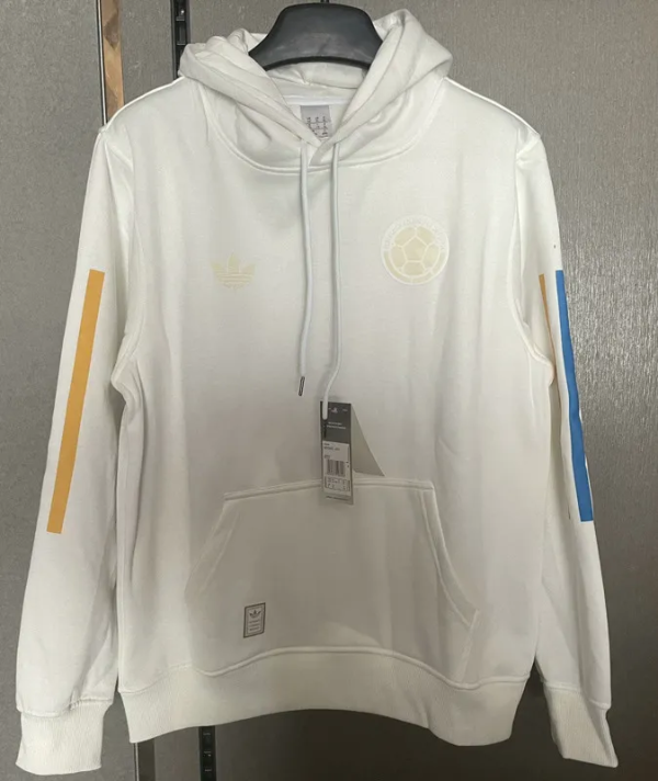 24-25 Colombia White Hoody 白色(加绒)