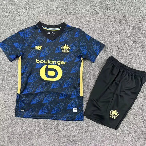 25-26 Lille Third Kids Soccer Jersey 1:1 Thai Quality