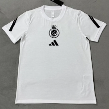 25-26 AL-Nassr White High Quality Casual T-Shirt