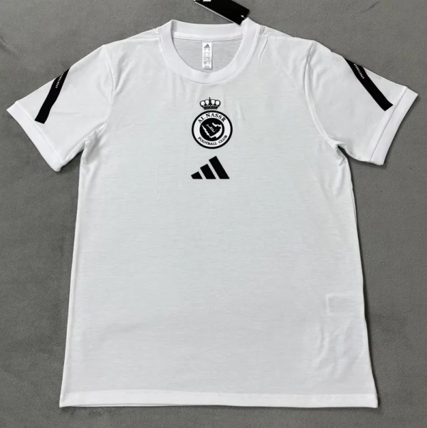25-26 AL-Nassr White High Quality Casual T-Shirt
