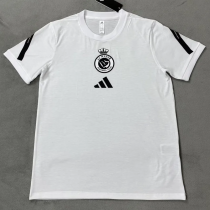 25-26 AL-Nassr White High Quality Casual T-Shirt 25-26 AL-Nassr White High Quality Casual T-Shirt