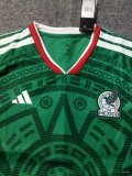 25-26 Mexico Home Women Fans Soccer Jersey 1:1 Thai Quality（女）