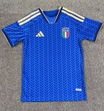 25-26 Italy Home Fans Soccer Jersey 1:1 Thai Quality