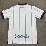 25-26 Bologna Away Fans Soccer Jersey 1:1 Thai Quality