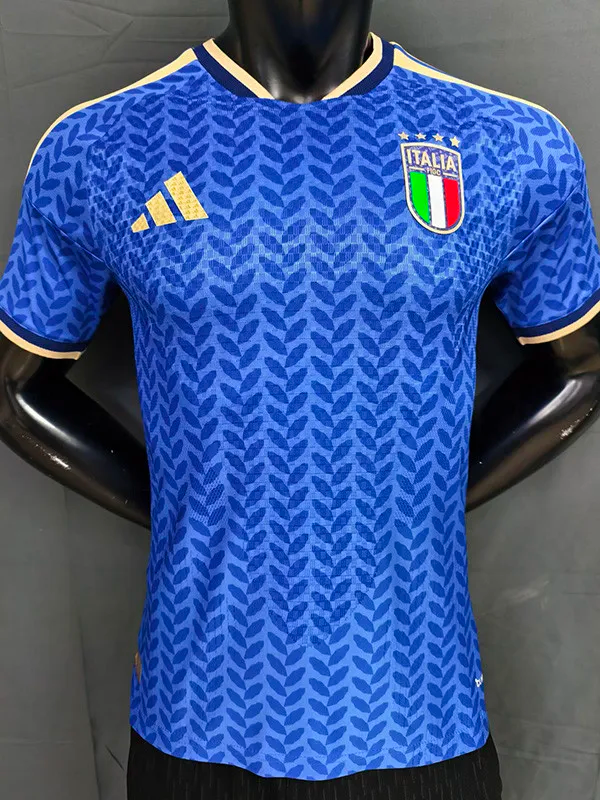 25-26 Italy Home Player Version Soccer Jersey 1:1 Thai Quality