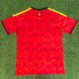 25-26 Belgium Home Fans Soccer Jersey 1:1 Thai Quality