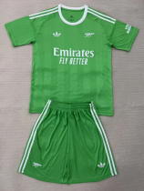 25-26 ARS Green GoalKeeper Kids Soccer Jersey 1:1 Thai Quality 25-26 ARS Green GoalKeeper Kids Soccer Jersey 1:1 Thai Quality