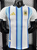 25-26 Argentina Blue White Special Edition Player Version Soccer Jersey 1:1 Thai Quality