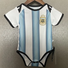 25-26 Argentina Home Baby Infant Crawl Suit 1:1 Thai Quality