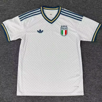 25-26 Italy Away Fans Soccer Jersey 1:1 Thai Quality