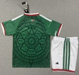 25-26 Mexico Home Kids Soccer Jersey 1:1 Thai Quality