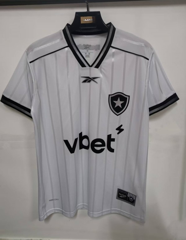 2025 Botafogo Third Fans Soccer Jersey 1:1 Thai Quality*带广告