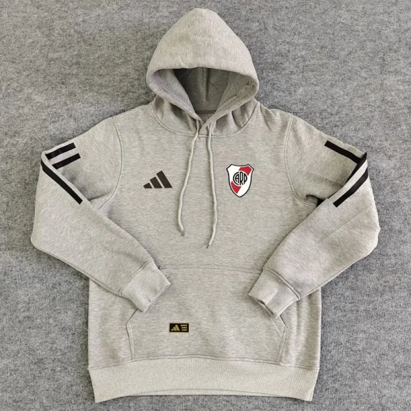 25-26 River Plate Gray Hoody 灰色(加绒)