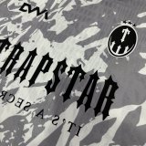 2025 Trapstar Grey White Player Version Trendy Soccer Jersey