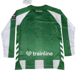 25-26 Real Betis Home Long Sleeve Fans Soccer Jersey