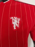 25-26 Man Utd Red Casual Edition Player Version Training shirts