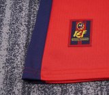 1998 Spain Home Retro Kids Soccer Jersey