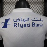 25-26 Al-Hilal White Special Edition Player Version Training shirts