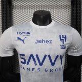 25-26 Al-Hilal White Special Edition Player Version Training shirts